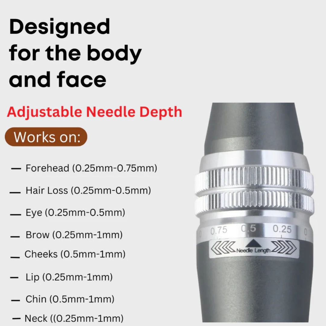 DermaGlow™ Microneedling Skin Renewal Pen