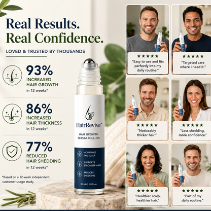HairRevive™ - Hair Growth Roll-On Serum