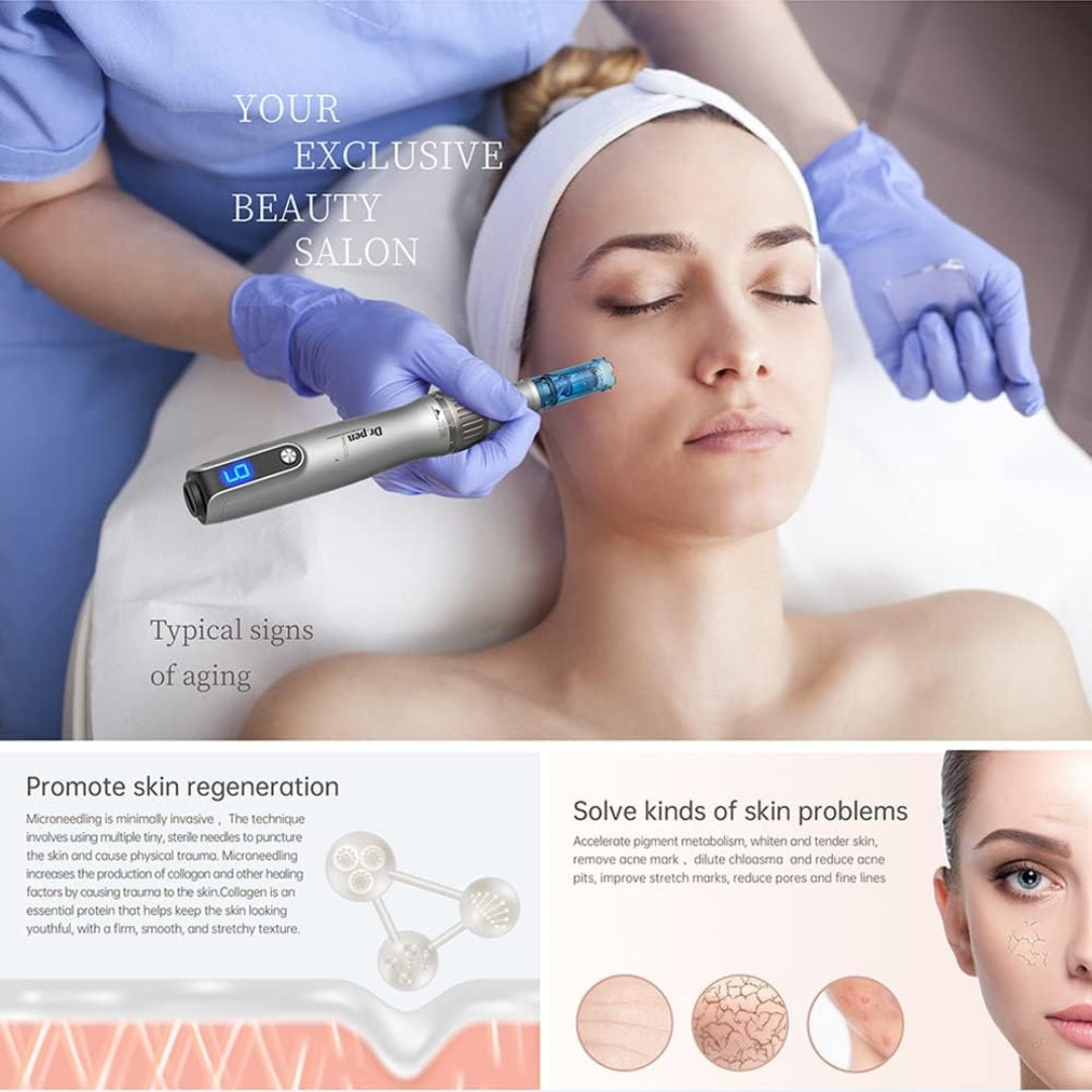 DermaGlow™ Microneedling Skin Renewal Pen