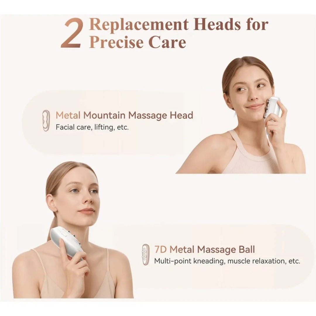 SculptGlow™ 6-in-1 Gua Sha Facial Device