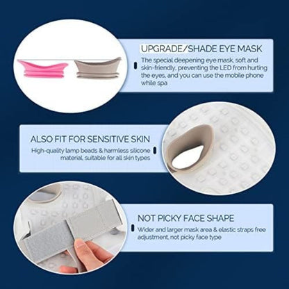 GlowMask™ 7-Color LED Light Therapy Mask