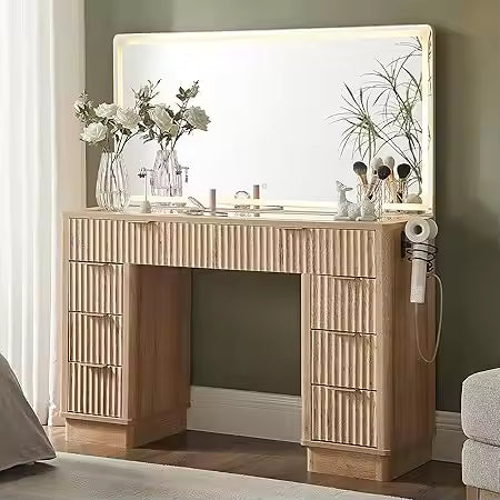 AuraFlair™ - Beauty Vanity Desk