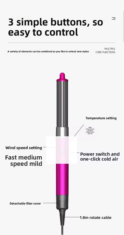 CurlCraft™ - 7-in-1 Styling Wand